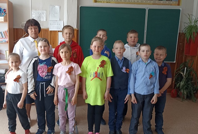 Акция "Георгиевская ленточка".